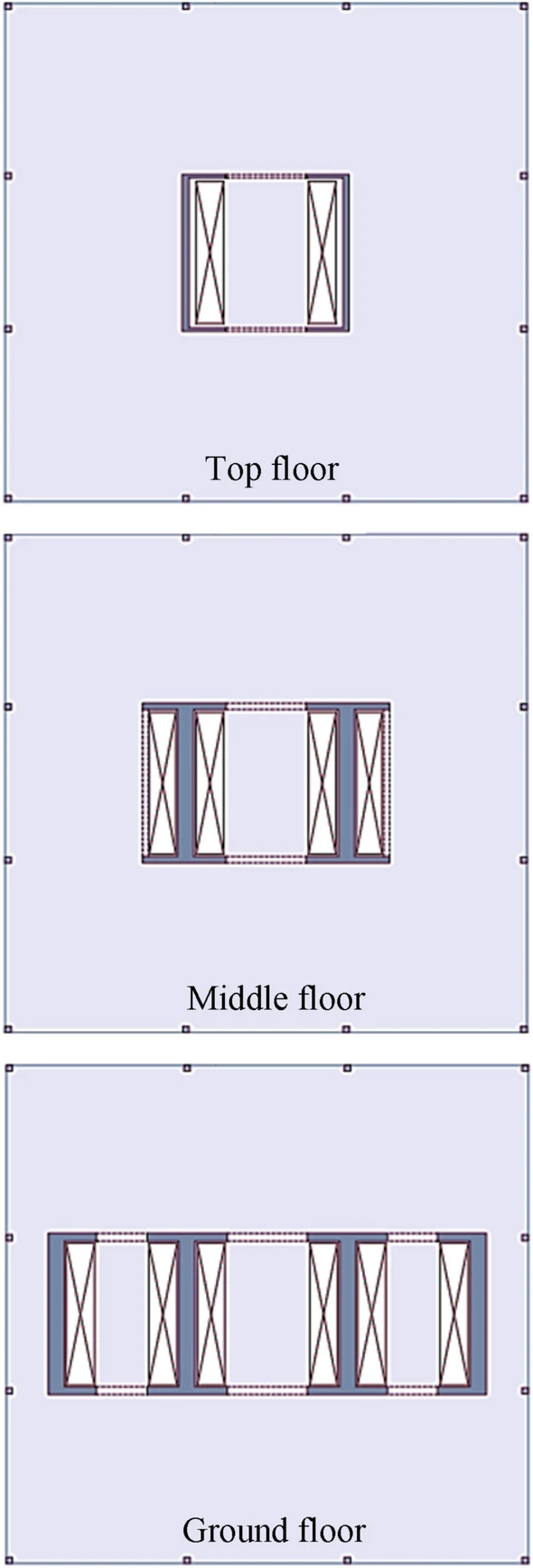 Energy efficient and sustainable design of a multi-story building based on embodied energy and cost
