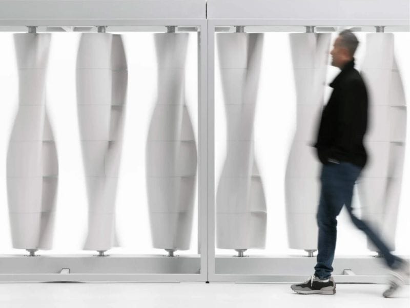 The revolutionary journey from concept to construction of the wind turbine wall