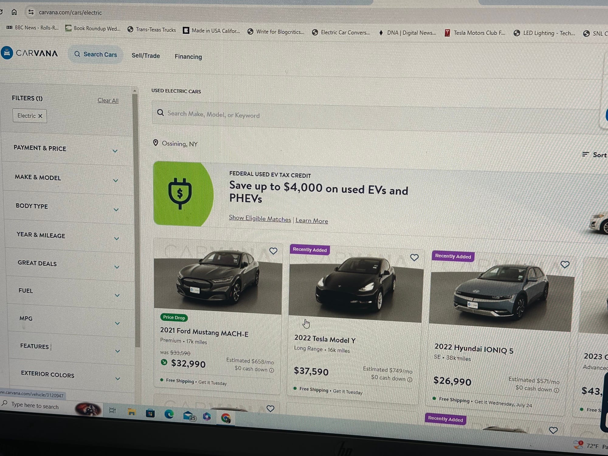 Carvana Gone EV Friendly