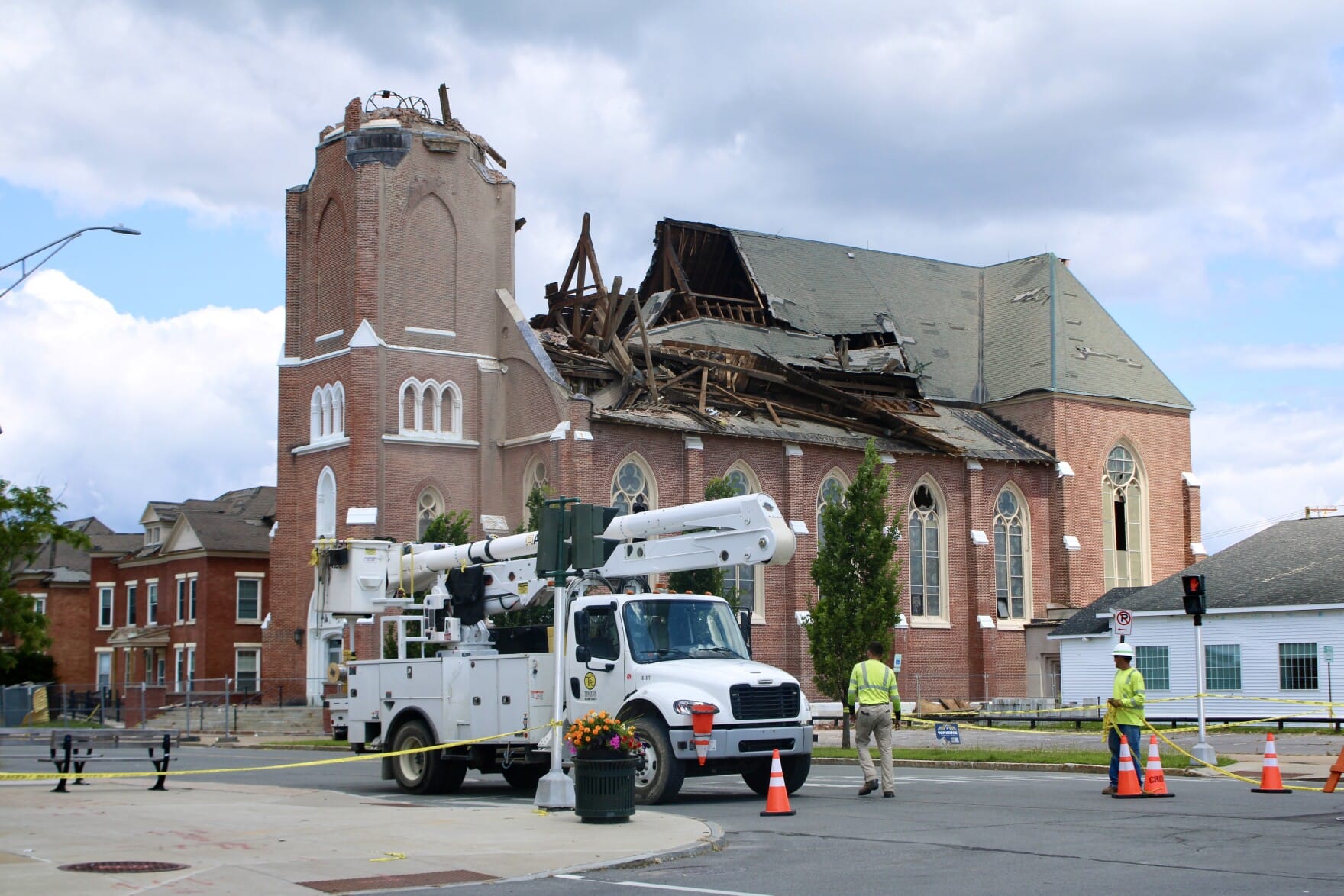 New York experienced a record number of tornadoes in July. The link to climate change is inconclusive