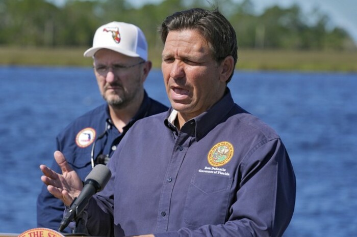 DeSantis Schools Reporter Who Suggests Hurricanes, Tornadoes Linked to Climate Change