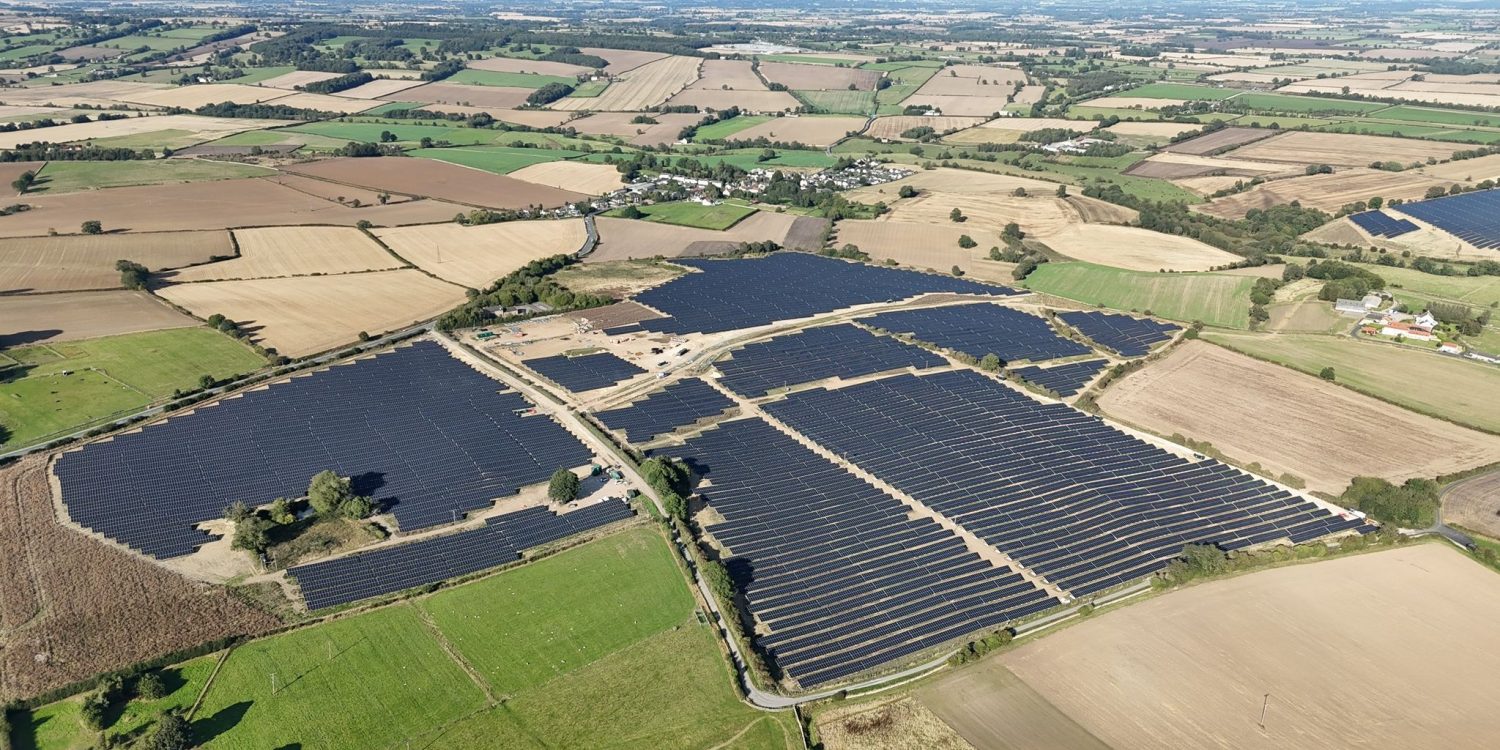 One of the UK’s largest solar farms is now online and can power 20,000 homes