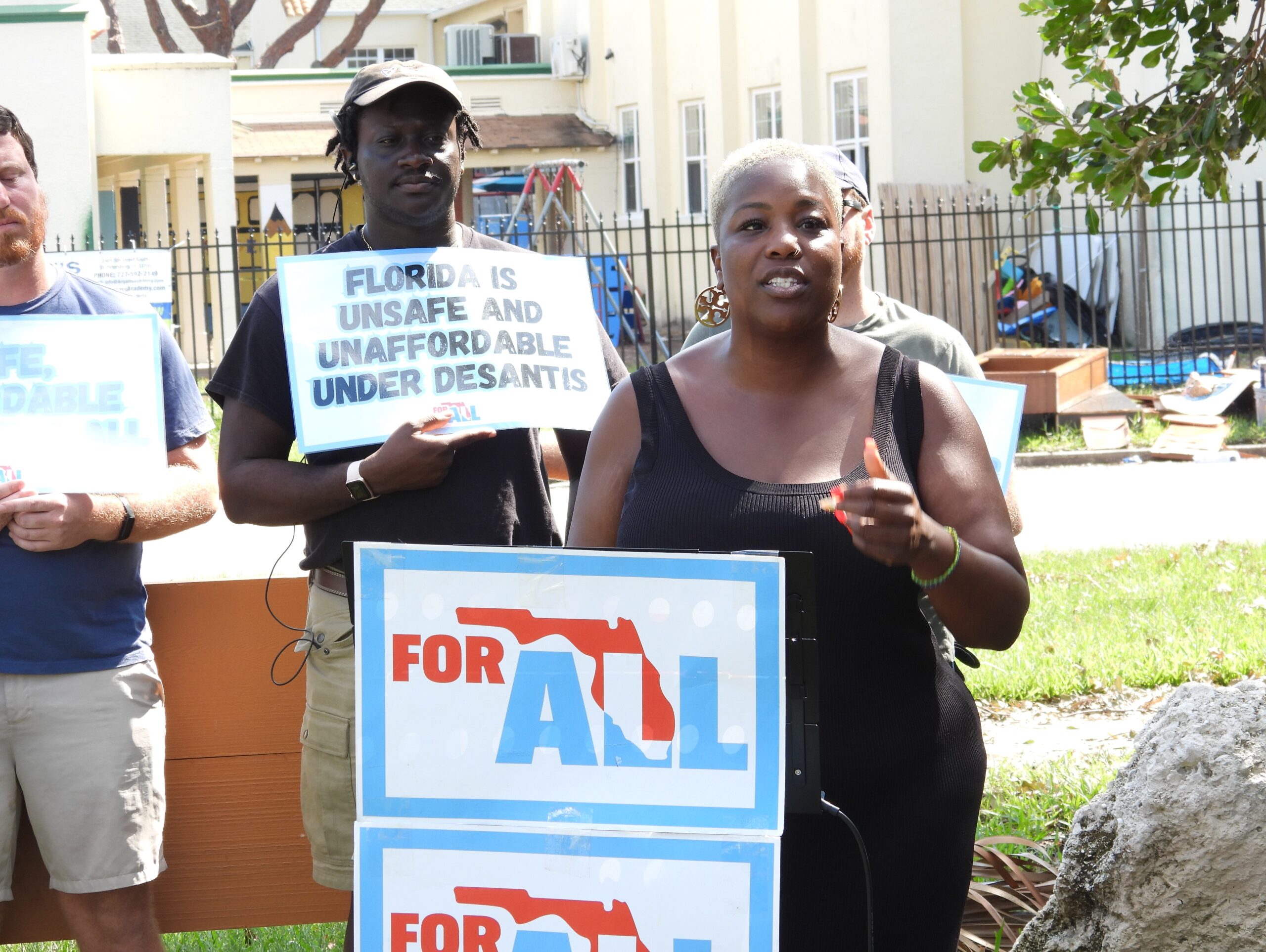 Activists urge DeSantis to invest in climate change solutions after Milton and Helene