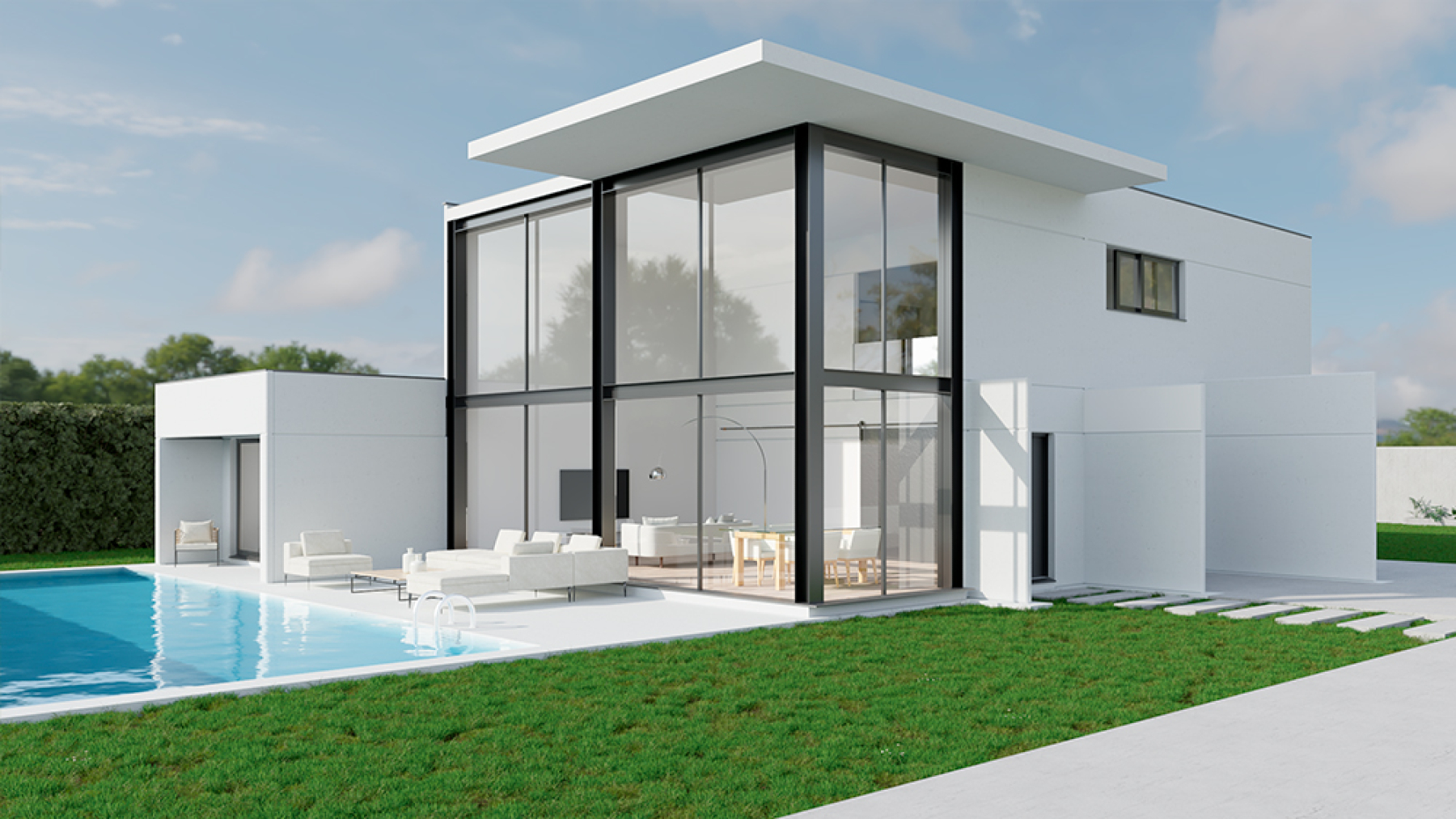 America’s most artistic prefab house: Minimalist and 2300 ft² only for $250k