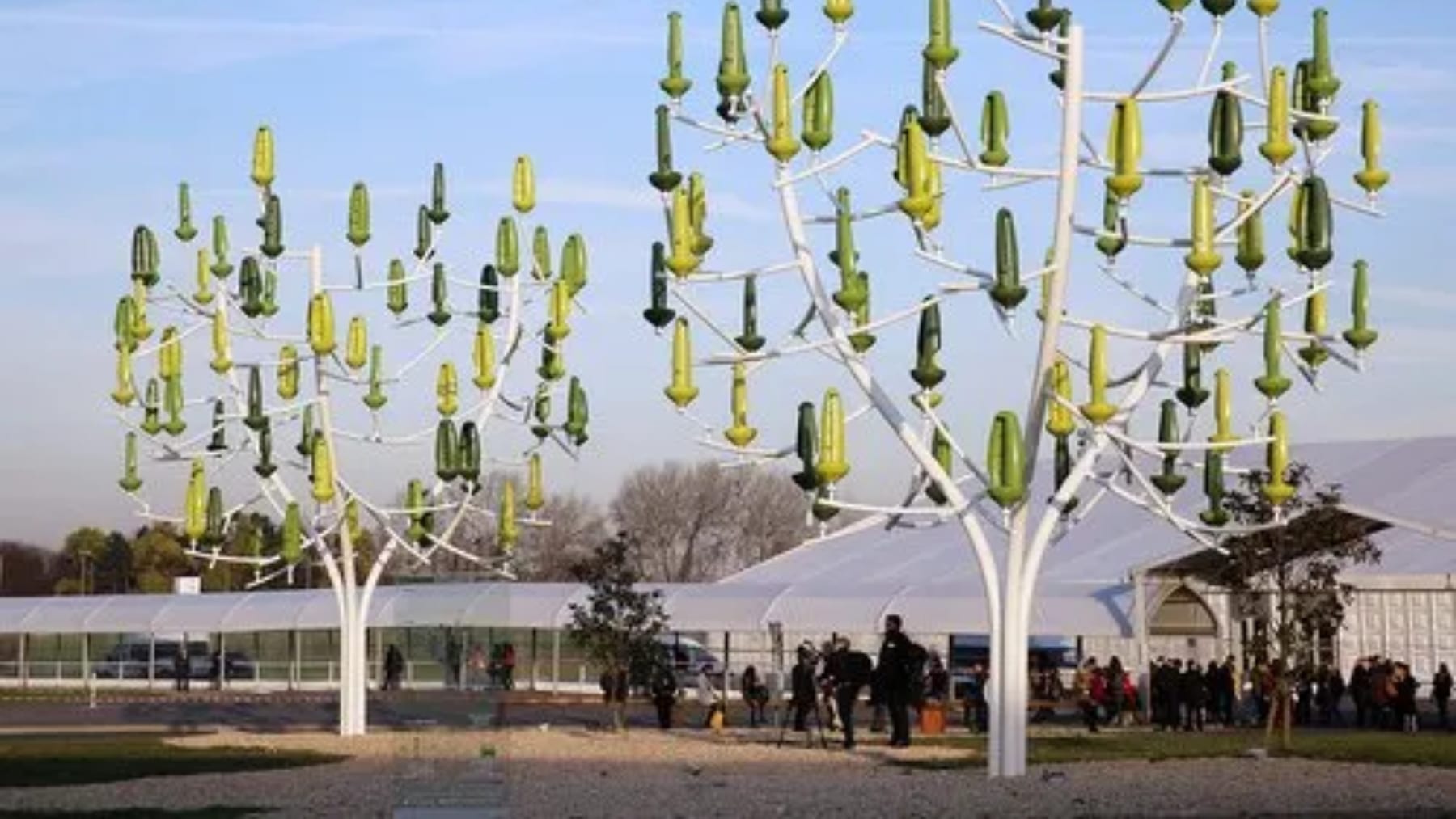 No solar panels, no wind turbines, but Aeroleaf: This tree produces infinite energy in your garden