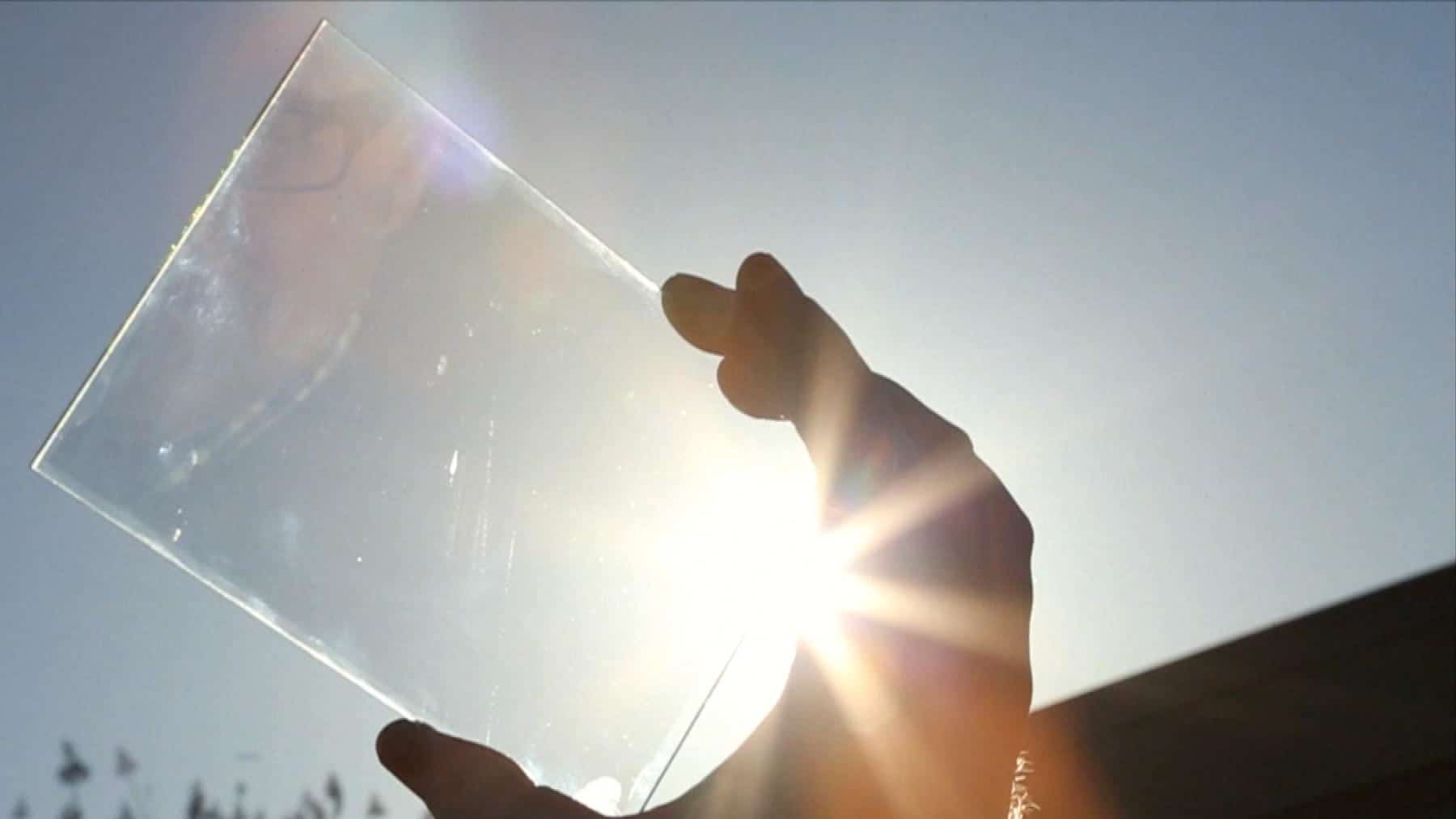 The first transparent and invisible solar panel turned on: No one expected it to do this