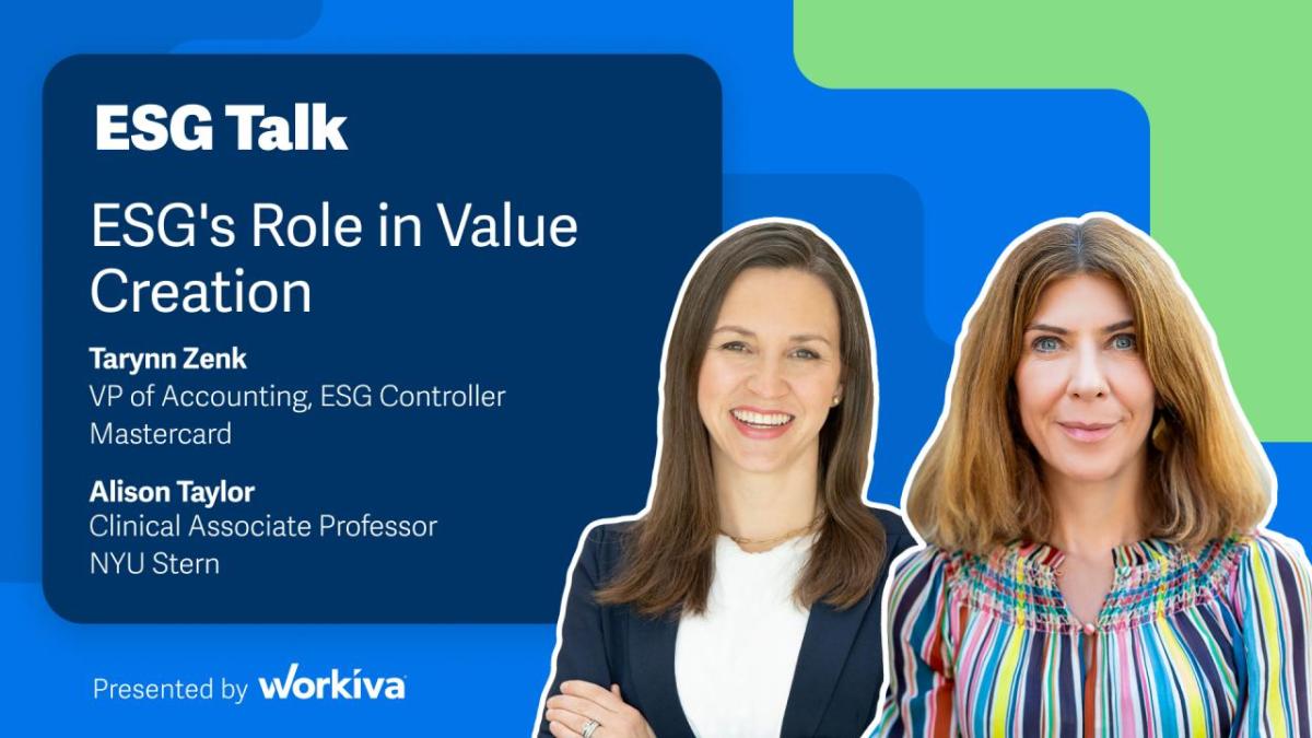 ESG's Role in Value Creation