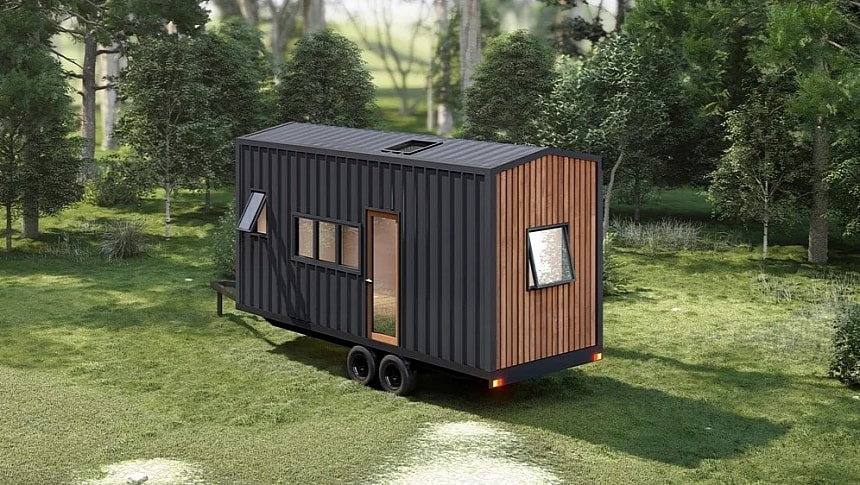 Vesta Tiny House Is the Ultimate Self-Sufficient Haven for Cozy Getaways