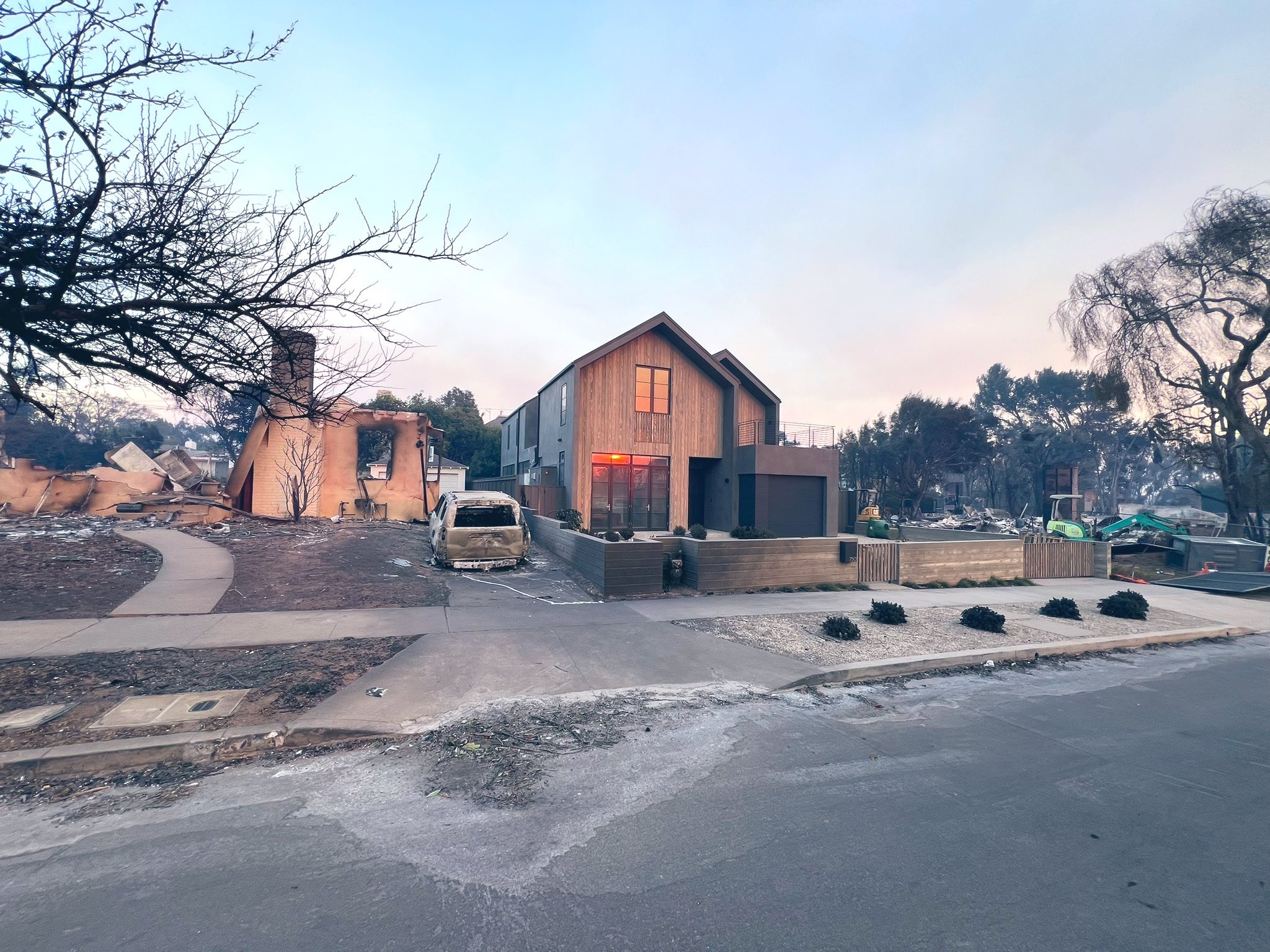 How a ‘passive house’ survived the LA fires, despite the neighboring houses burning down