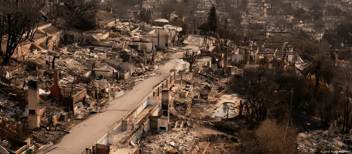 The LA fires cast light on climate change insurance crisis