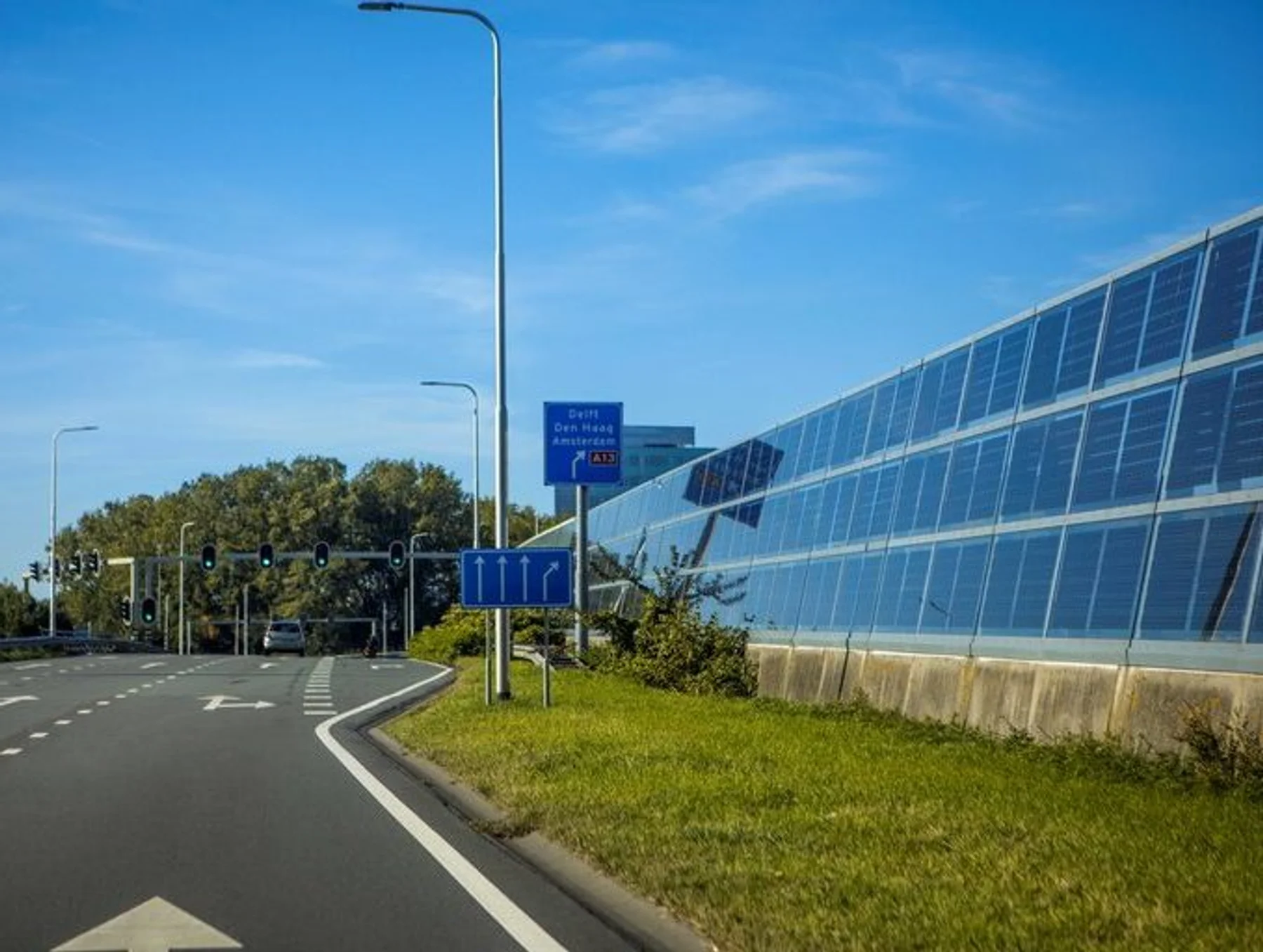 Are Motorways the Solar Power Stations of the Future?