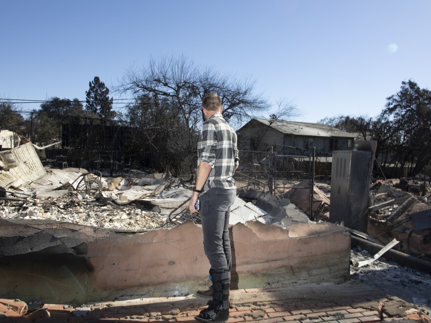 This scientist studies climate change. Then the Los Angeles fire destroyed his home