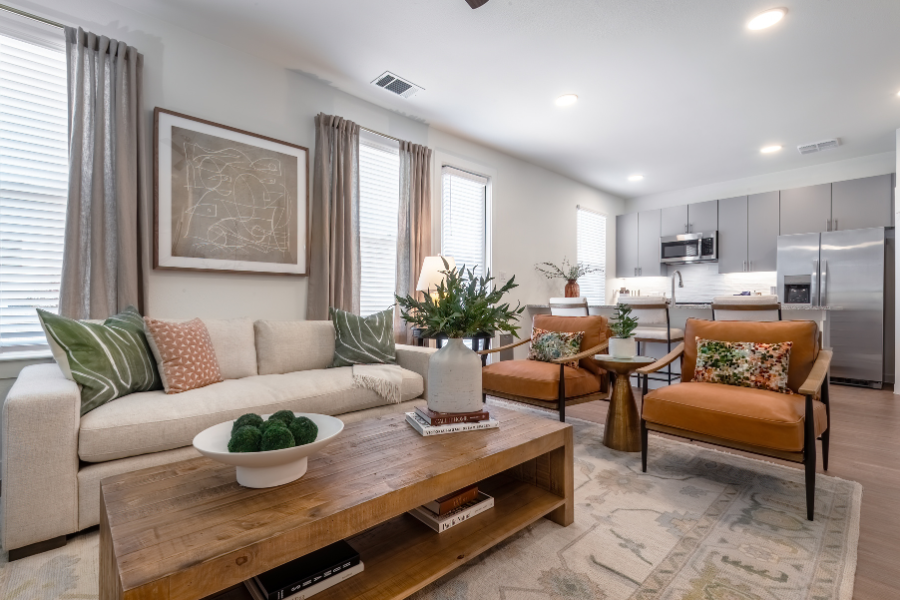 Now leasing: New single-family rental home community offers modern finishes, amenities, private backyards, 2-car attached garages, special offer for new residents