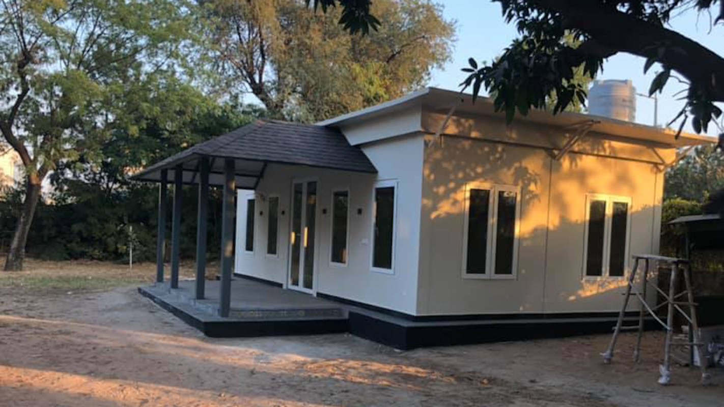 Architects create unbelievable fireproof home out of surprising materials: 'This technique is similar to what is used in commercial aircrafts'