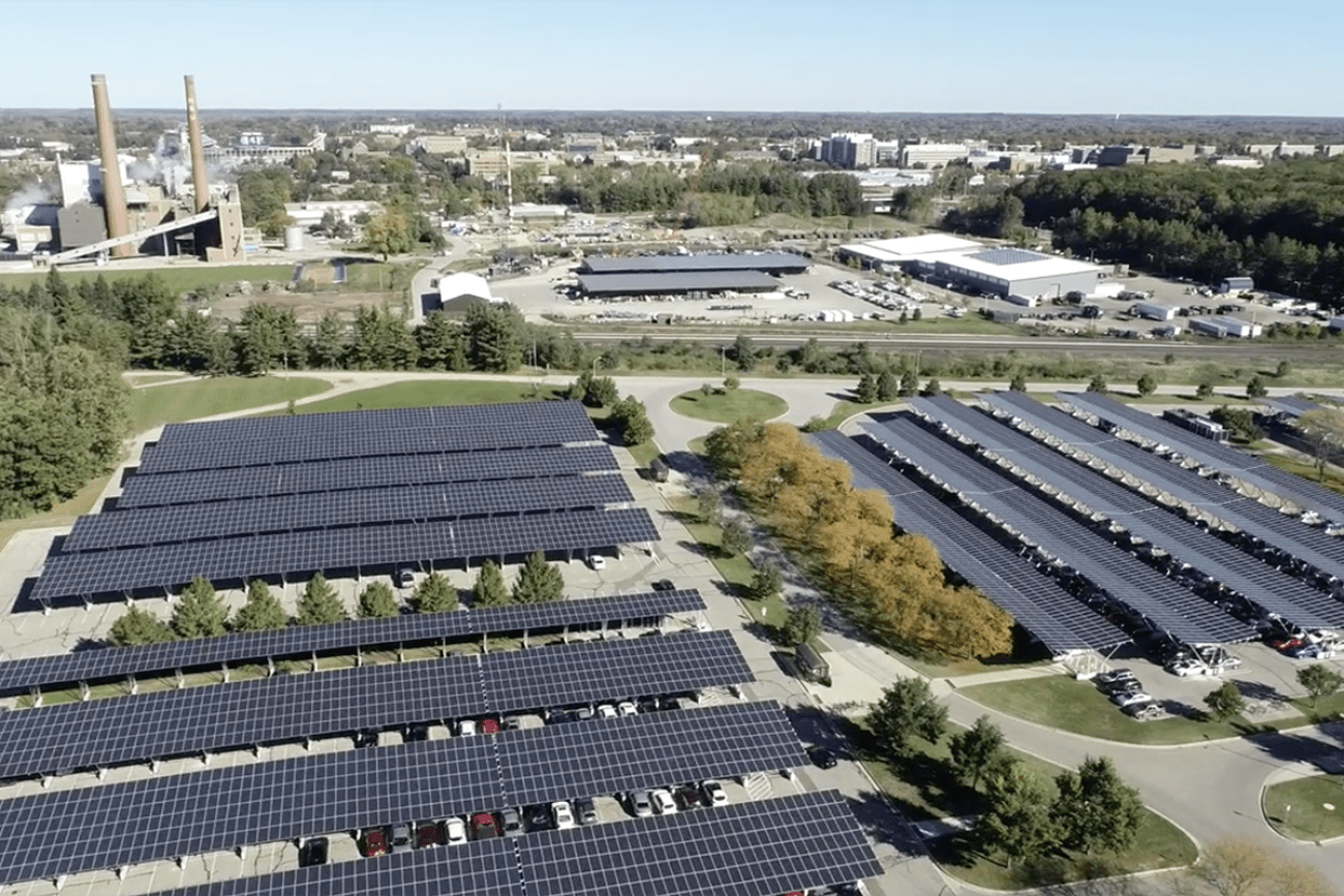 Why not put Michigan solar farms on parking lots instead of farmland?