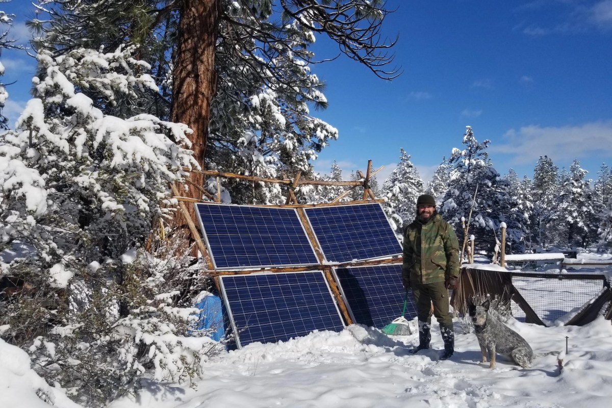 This off-grid homeowner revealed what it's really like to survive a brutal winter storm alone: 'It ... can be done and is much more peaceful'
