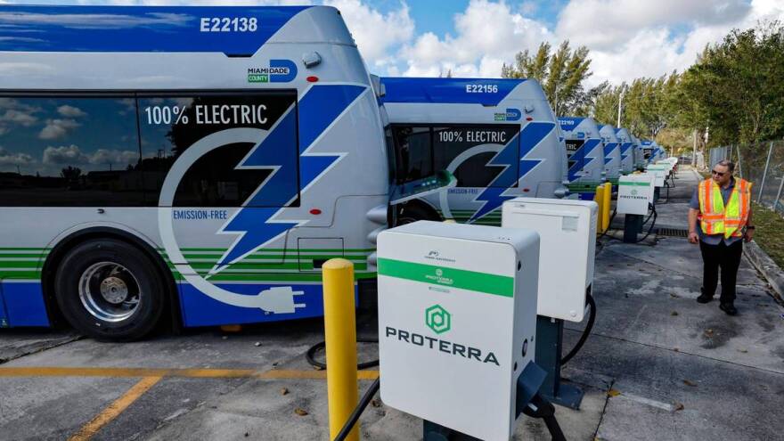 Climate Change News 6 South Florida’s fleet of electric buses cost $126 million. Only a few are still running