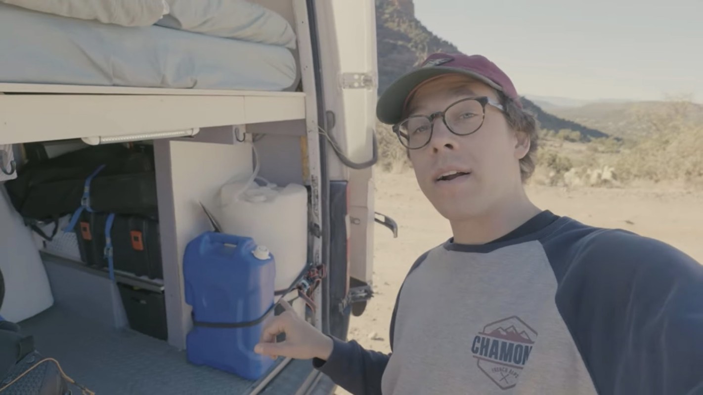 Eco Friendly News 3 Proud van owner shares inside look at his brilliant space-saving transformation: 'Apartment on wheels'